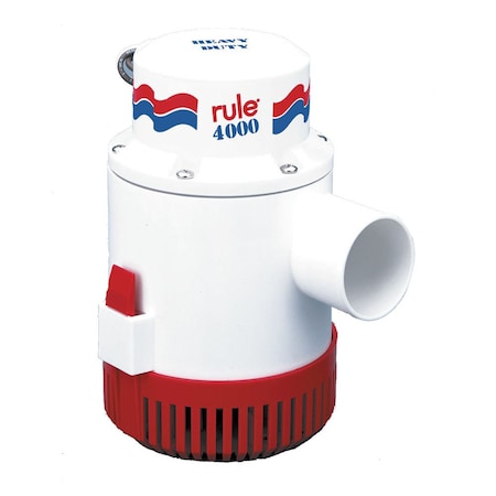 Rule Rule 4000 Non-Automatic Bilge Pump - 12V 56D